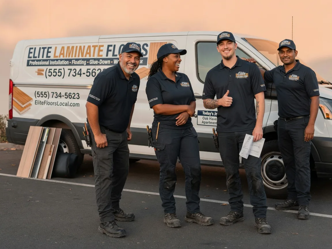Laminate flooring installation company in Fullerton, CA